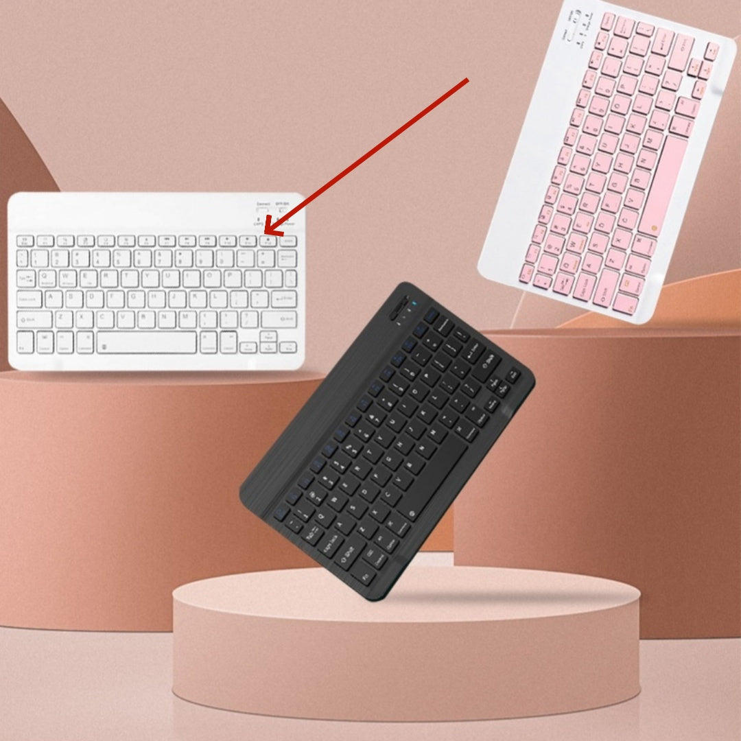 Creative Solid Color Bluetooth Keyboard And Mouse Set