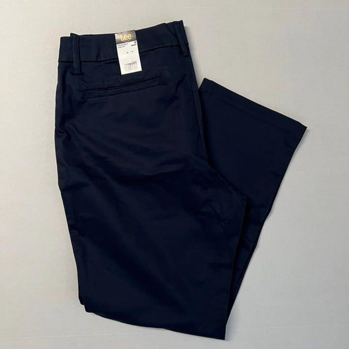 Lee Missy Wrinkle Free Relaxed Fit Straight Leg Pant