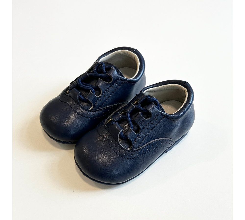 Alfie Zapatos de vestir con cordones para niños, puntera ancha