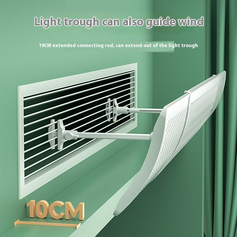 General-purpose Central Air Conditioning Duct Air Conditioning Air Outlet Anti-straight Blowing Wind-guiding Hood