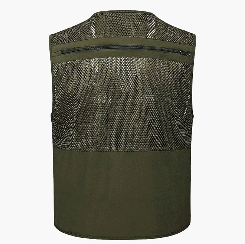 Multi-pocket Men's Professional Photography Vest