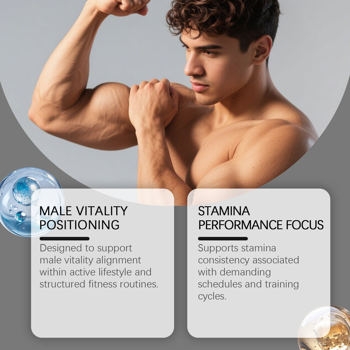 Vitality-Boosting Dietary Supplement Capsules