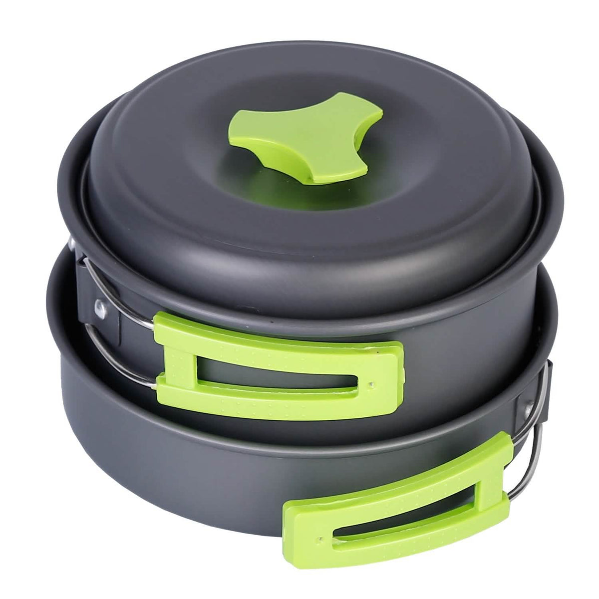 9-Piece: Camping Cookware Set