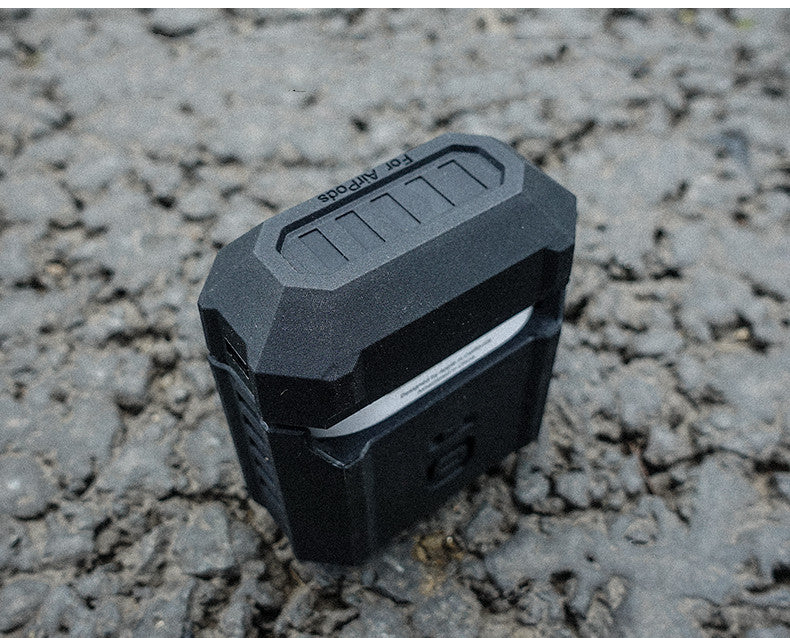 Compatible with Apple, AirPods Tactical Drop Protective Headset Silicone Case
