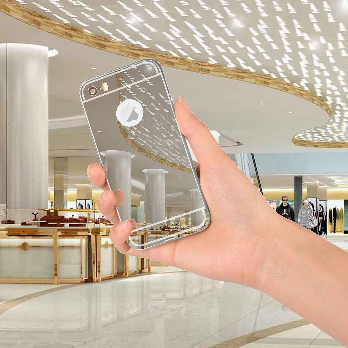 Slim Shock-resistant Mirror Case For iPhone 5/5s