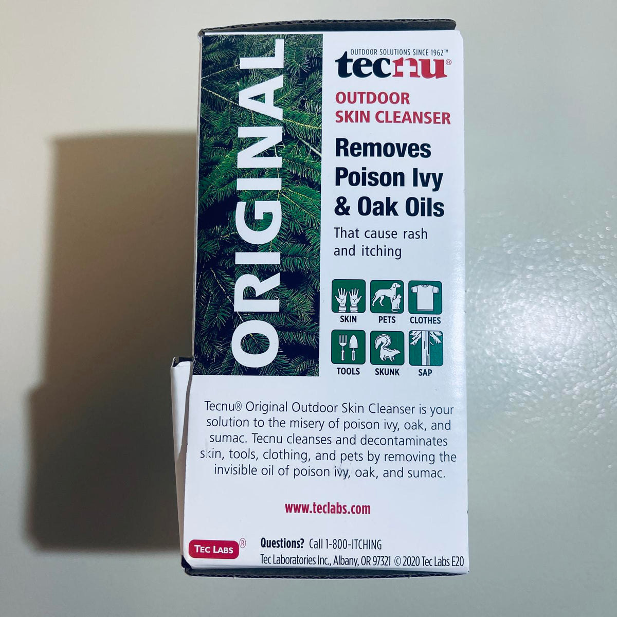 Tecnu Original Outdoor Skin Cleanser - 50pack