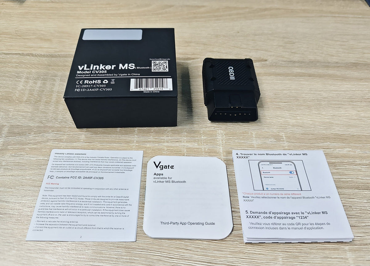 VLinker MS 12 Or 24V Automotive Systems Diagnostic Scan Tool