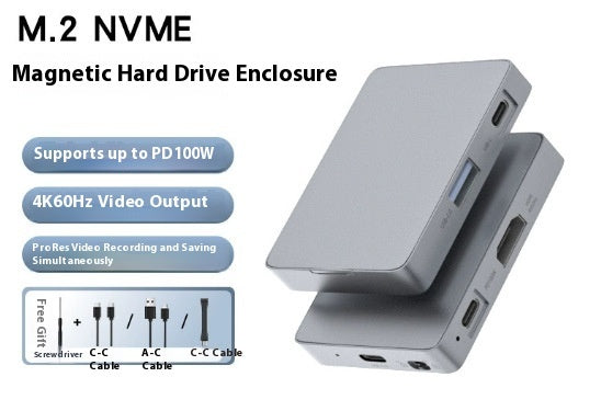 M2 Magnetic Mobile Phone Hard Disk Box