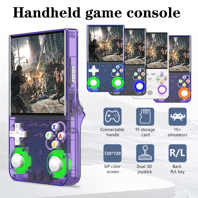 Handheld Game Machine 4-inch HD Screen Retro Arcade