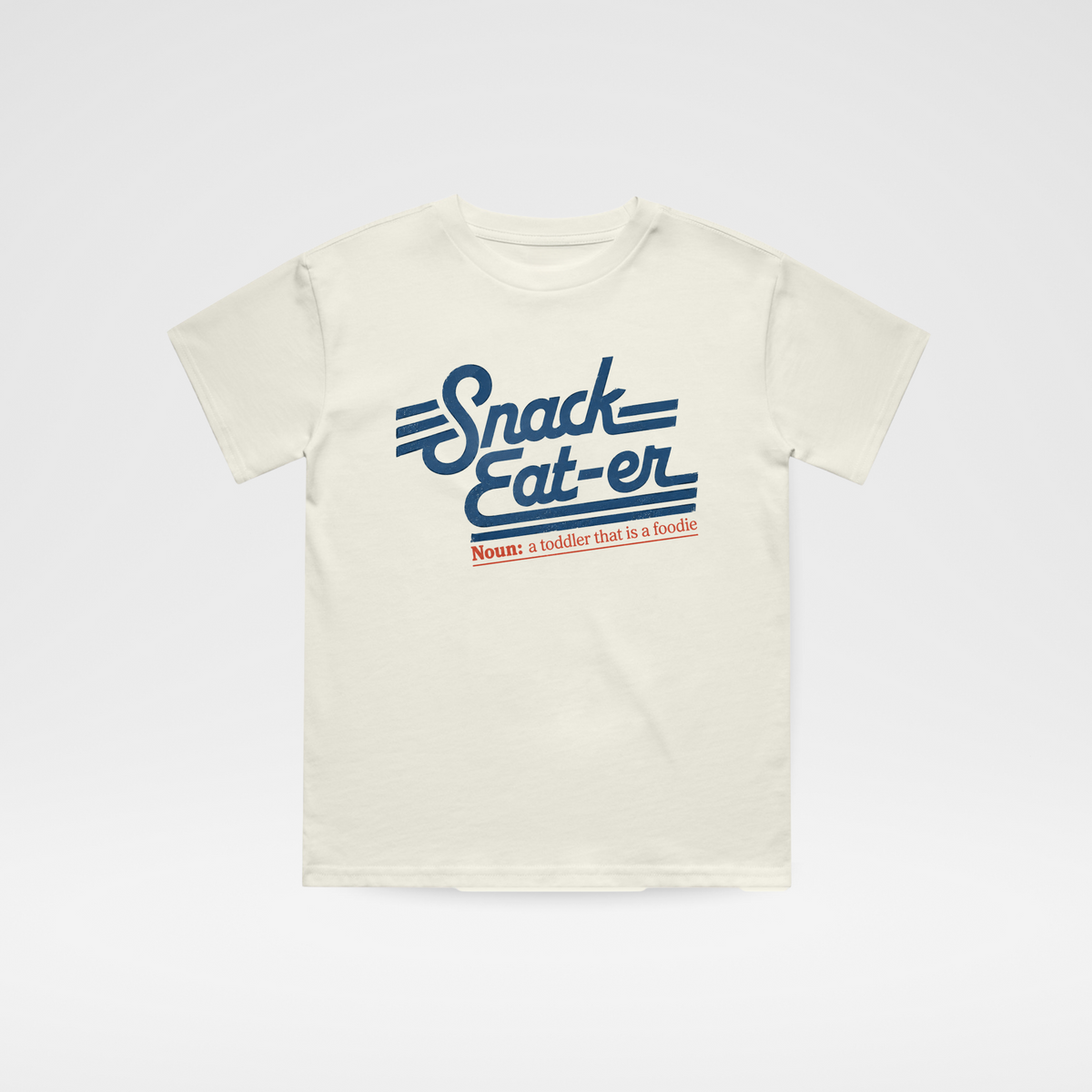 CAMISETA SNACK EAT-ER - CREMA VINTAGE