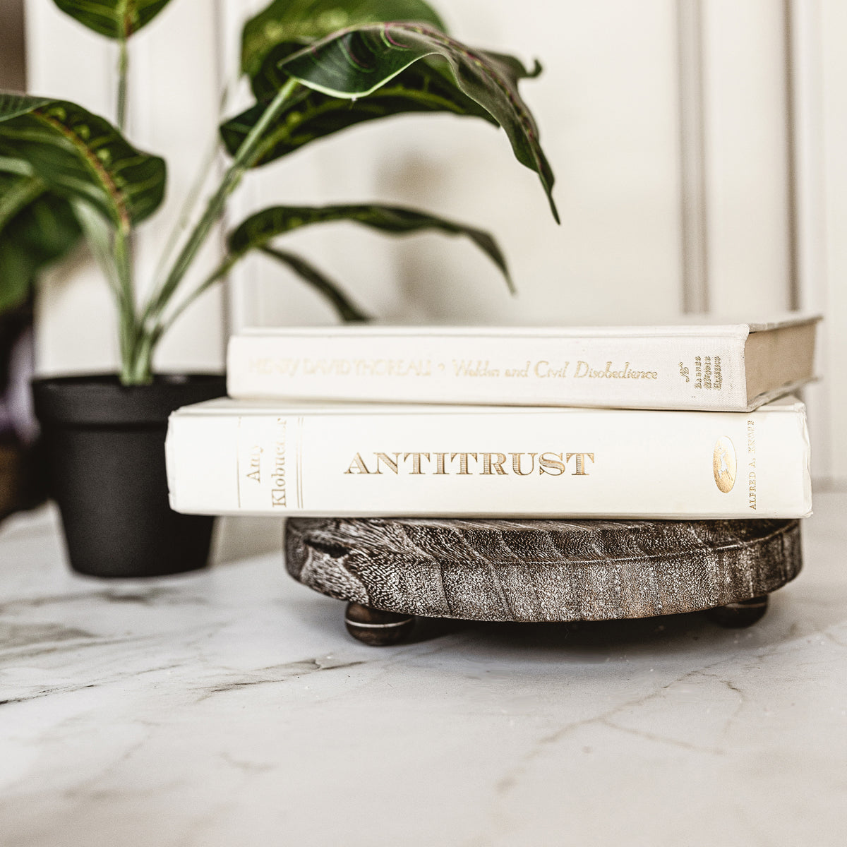 Rustic Handmade Wooden Stand Tray - Display Base, Candle And Soap Holder
