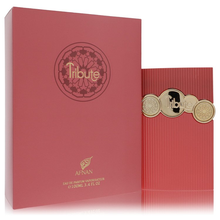 Afnan Tribute Pink de Afnan Eau De Parfum Spray 3.4 oz para Mujer