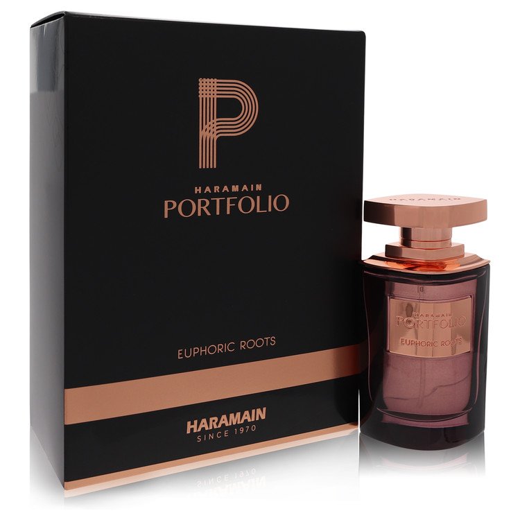 Al Haramain Portfolio Euphoric Roots de Al Haramain Eau De Parfum Spray (Unisex) 2.5 oz para Hombres