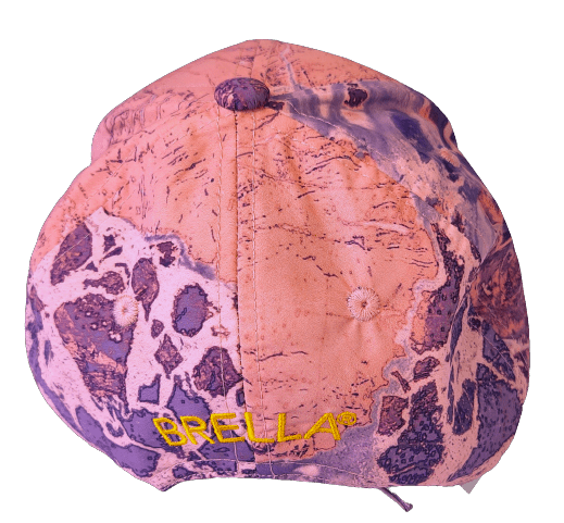 Sombrero impermeable unisex Brella® Purple Rose | Protección para todo clima