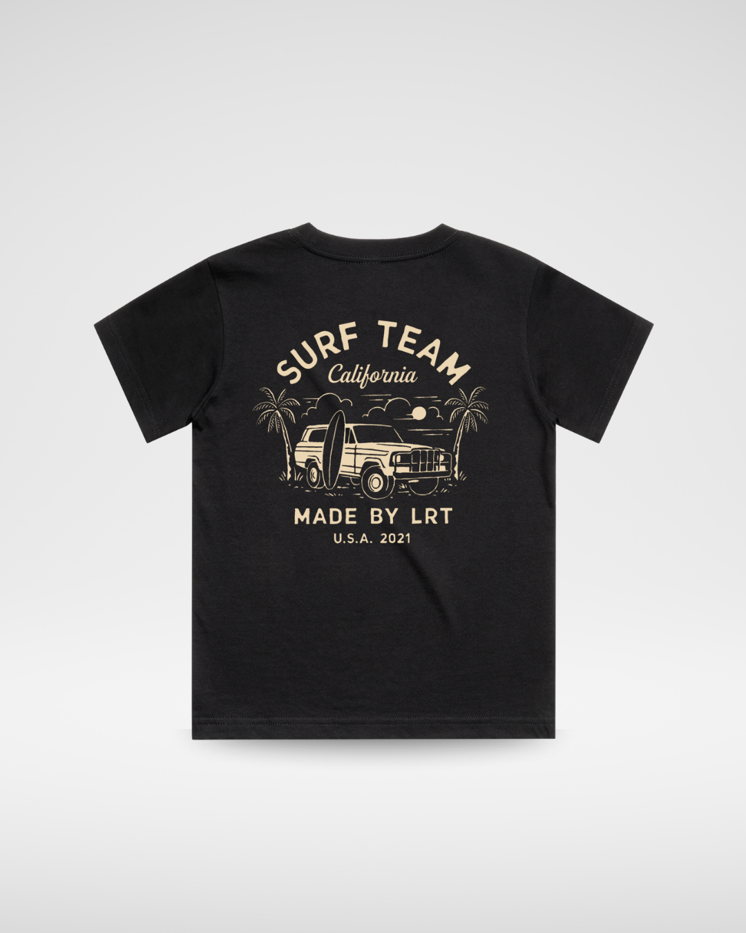 CAMISETA SURF TEAM - NEGRA