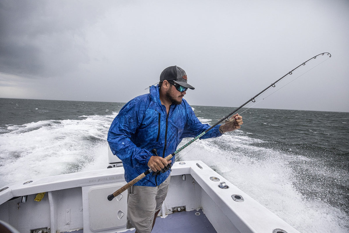 Brella Realtree Marine Blue Unisex Rain Jacket
