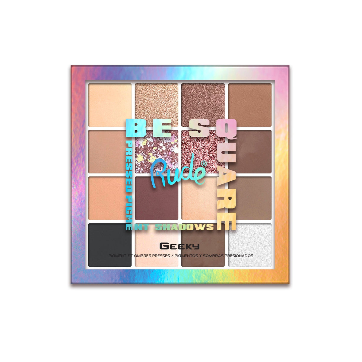 RUDE Be Square Pressed Pigments & Shadows