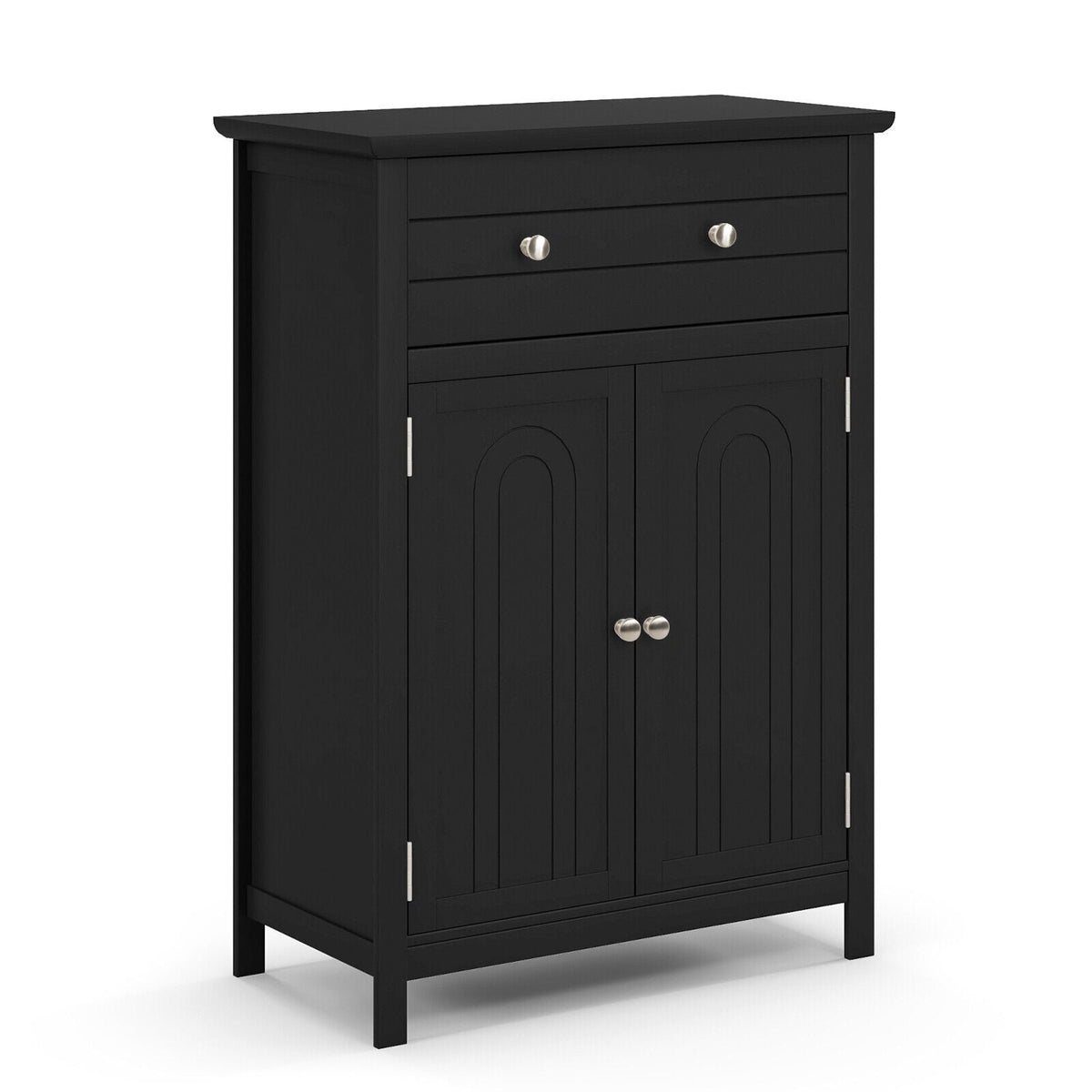 Free Standing Bathroom Storage Cabinet with Large Drawer