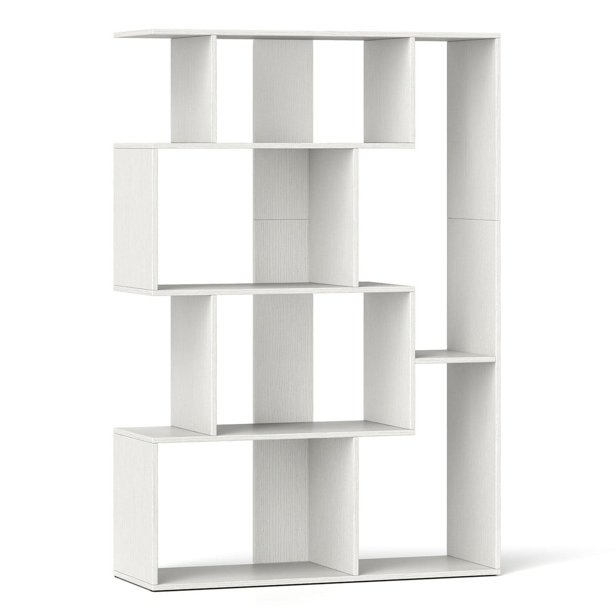 47 Inch 6-Cube Open-back Geometric Bookshelf for Bedroom Living Room