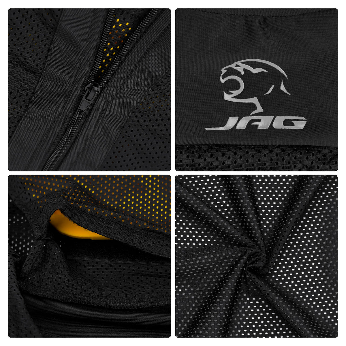Camisa de motocicleta de malla JAG | Protección con certificación CE