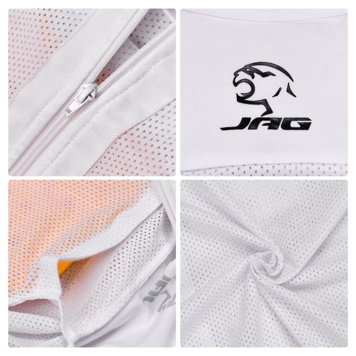 Camisa de motocicleta de malla JAG | Protección con certificación CE