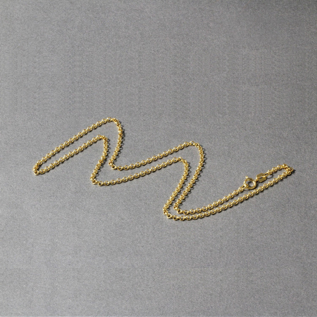 Cadena Rolo de oro amarillo de 14k (1.90 mm)