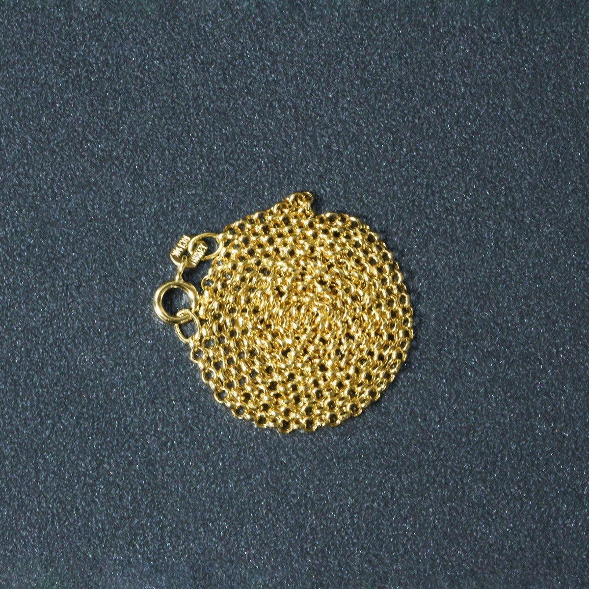 Cadena Rolo de oro amarillo de 14k (1.90 mm)