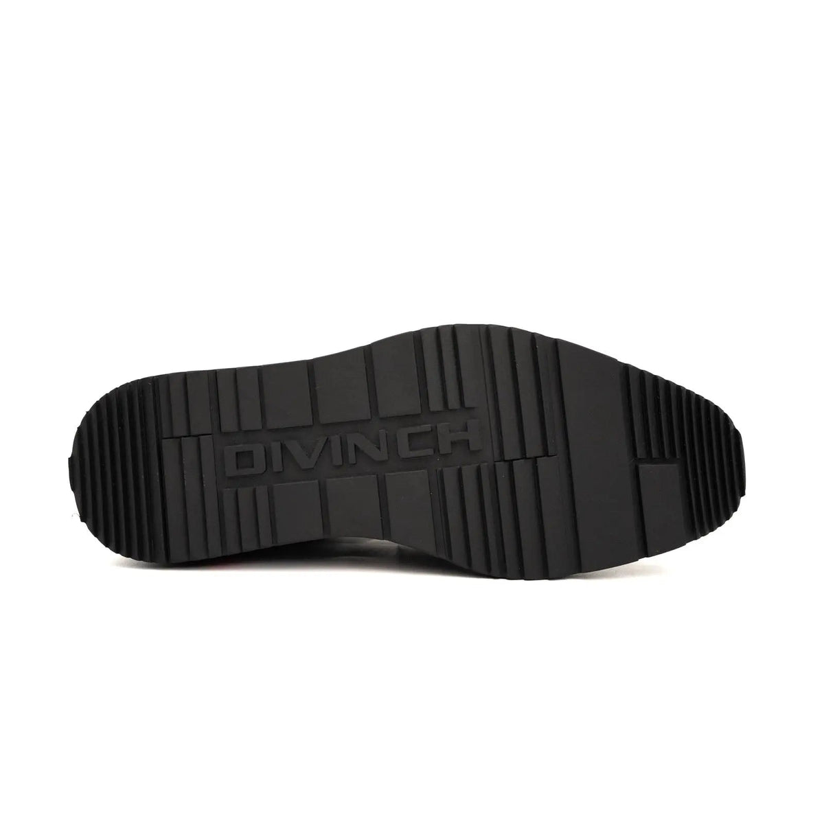 Black Platform Cow Leather Derby Shoes