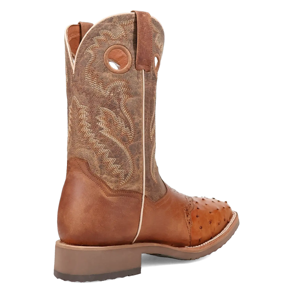 Dan Post Martel - Men's Ostrich Skin Leather Cowboy Boots