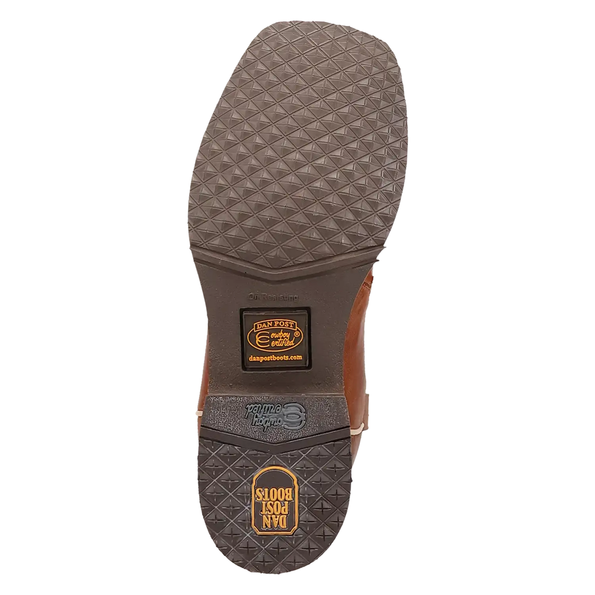 Dan Post Martel - Men's Ostrich Skin Leather Cowboy Boots