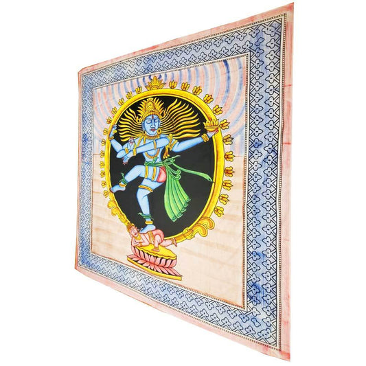 Natarajasana Shiva Yoga Tapestry Wall Hanging Full Size