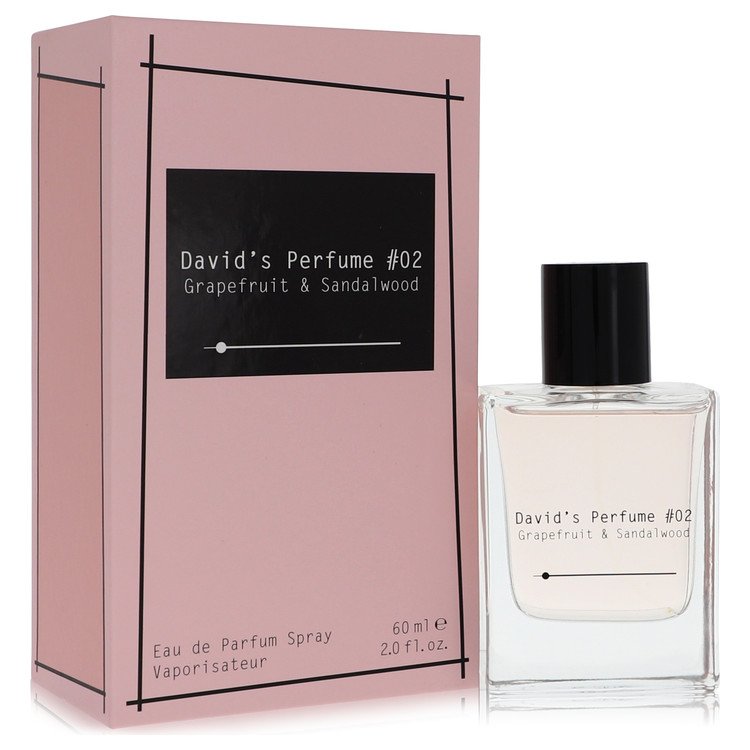 Perfume David's #02 Pomelo y Sándalo de David Dobrik Eau de Parfum Vaporizador (Unisex) 2.0 oz para Mujeres