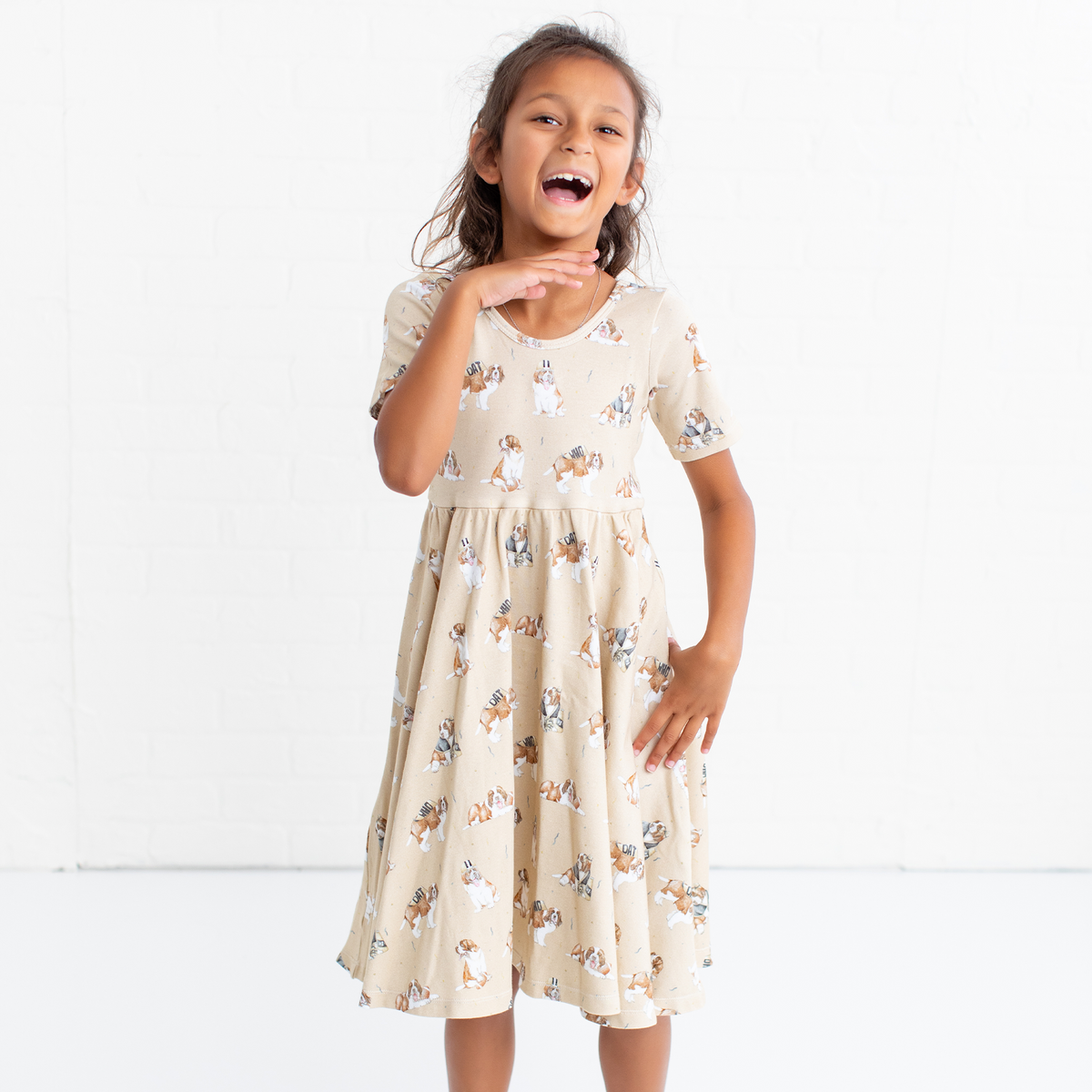 MVP: Louisiana Saints Organic Cotton Twirl Dress