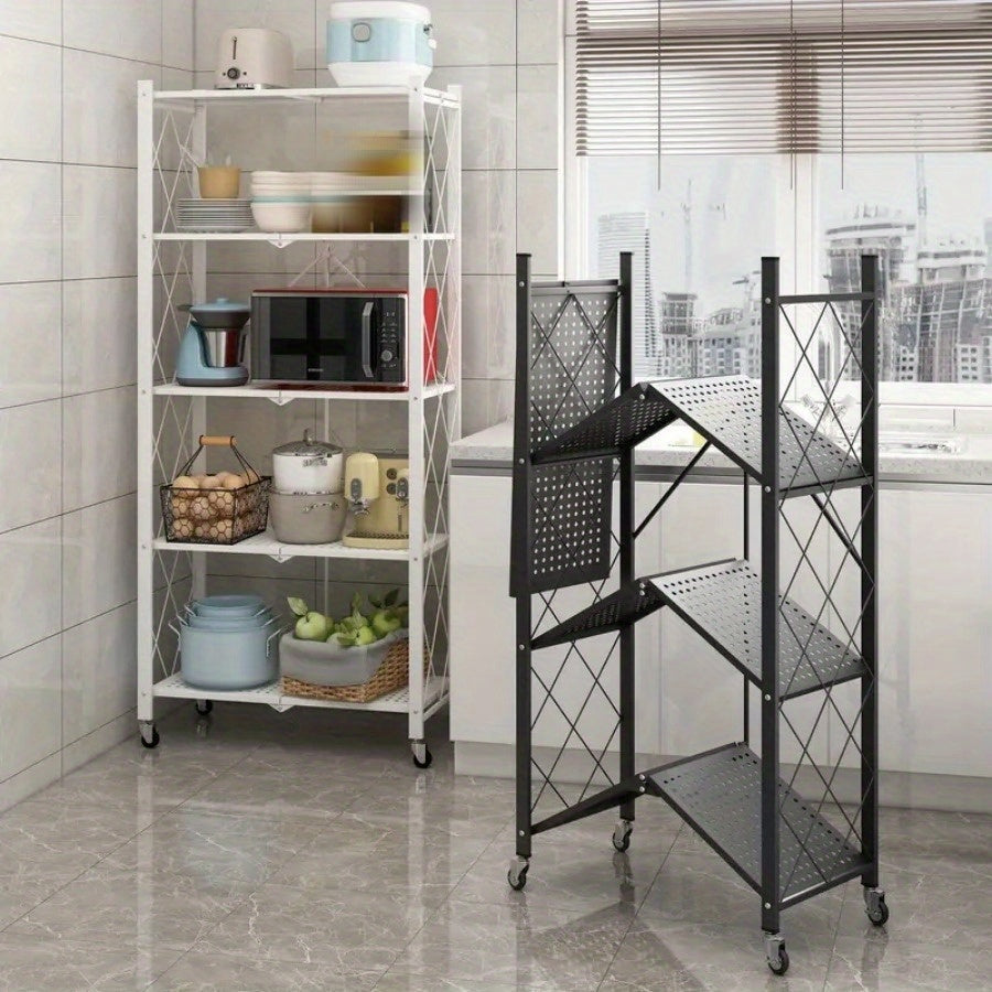 Estantería de alta resistencia | Estantería de almacenamiento de metal de 3/4/5 niveles