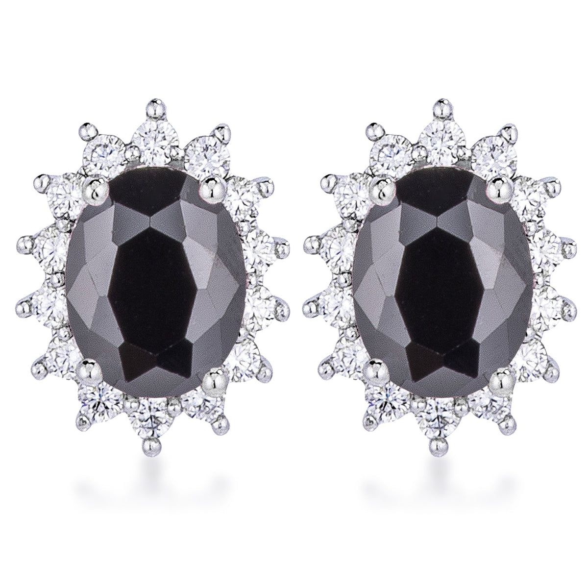 Petite Royal Oval Earrings