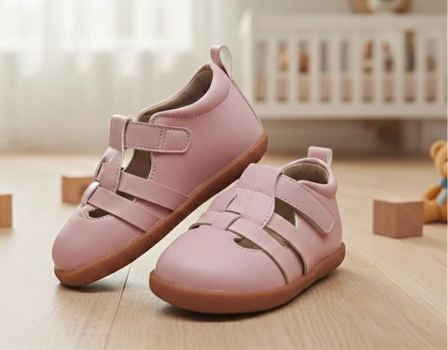 Sandalias descalzas Bloom Kids – Zapatos para niños pequeños con puntera ancha y suela flexible