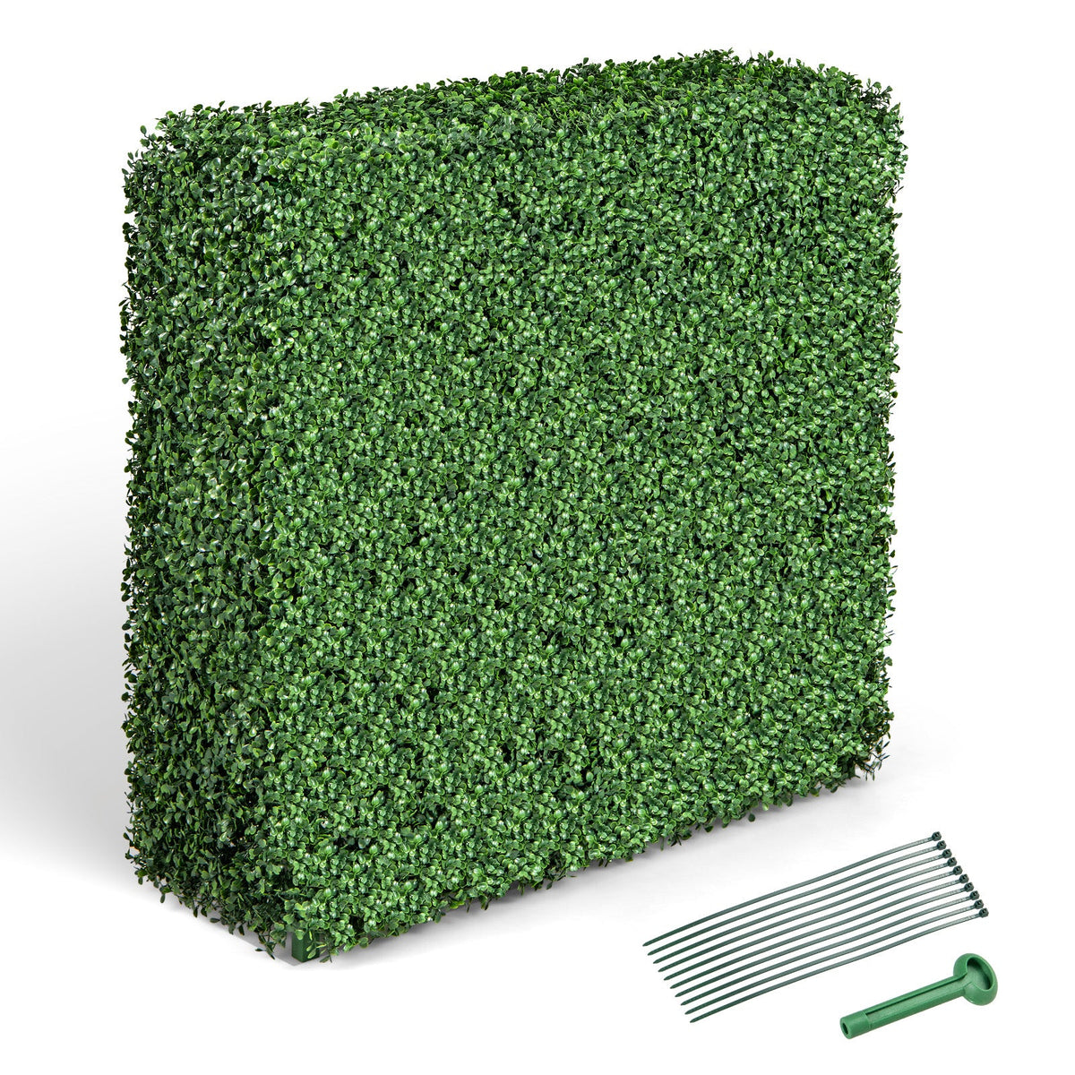 Faux Greenery Room Divider Decorative Privacy Screen Fence Hedge Wall