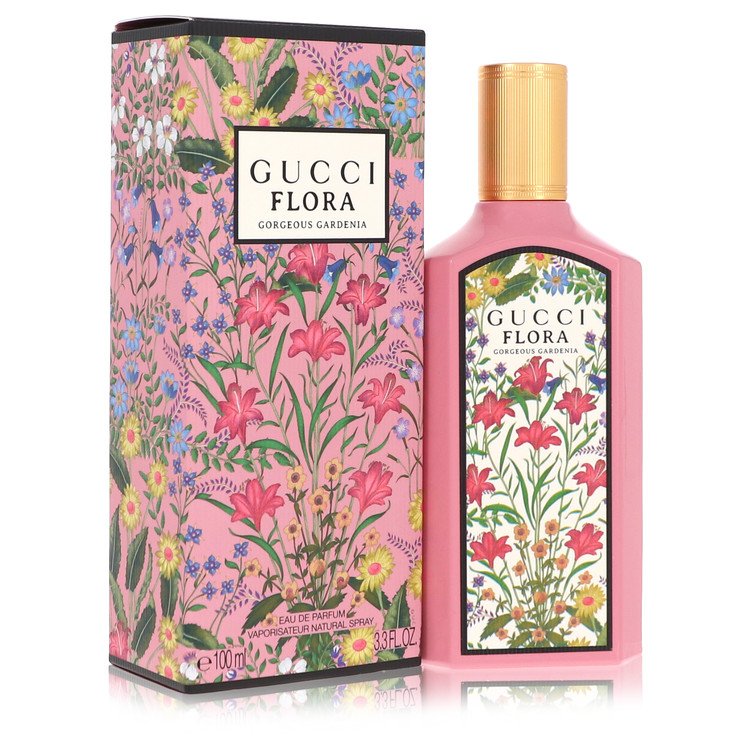 Flora Gorgeous Gardenia de Gucci Eau de Parfum Spray 3.4 oz para Mujer