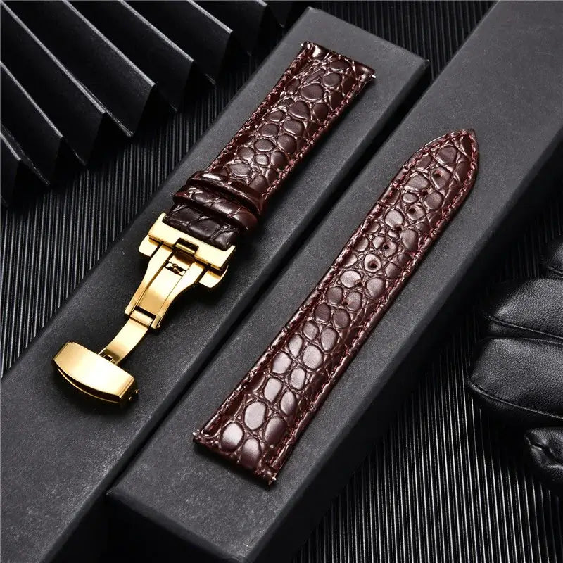 Huawei Leather Band - Crocodile Pattern - Premium Quality