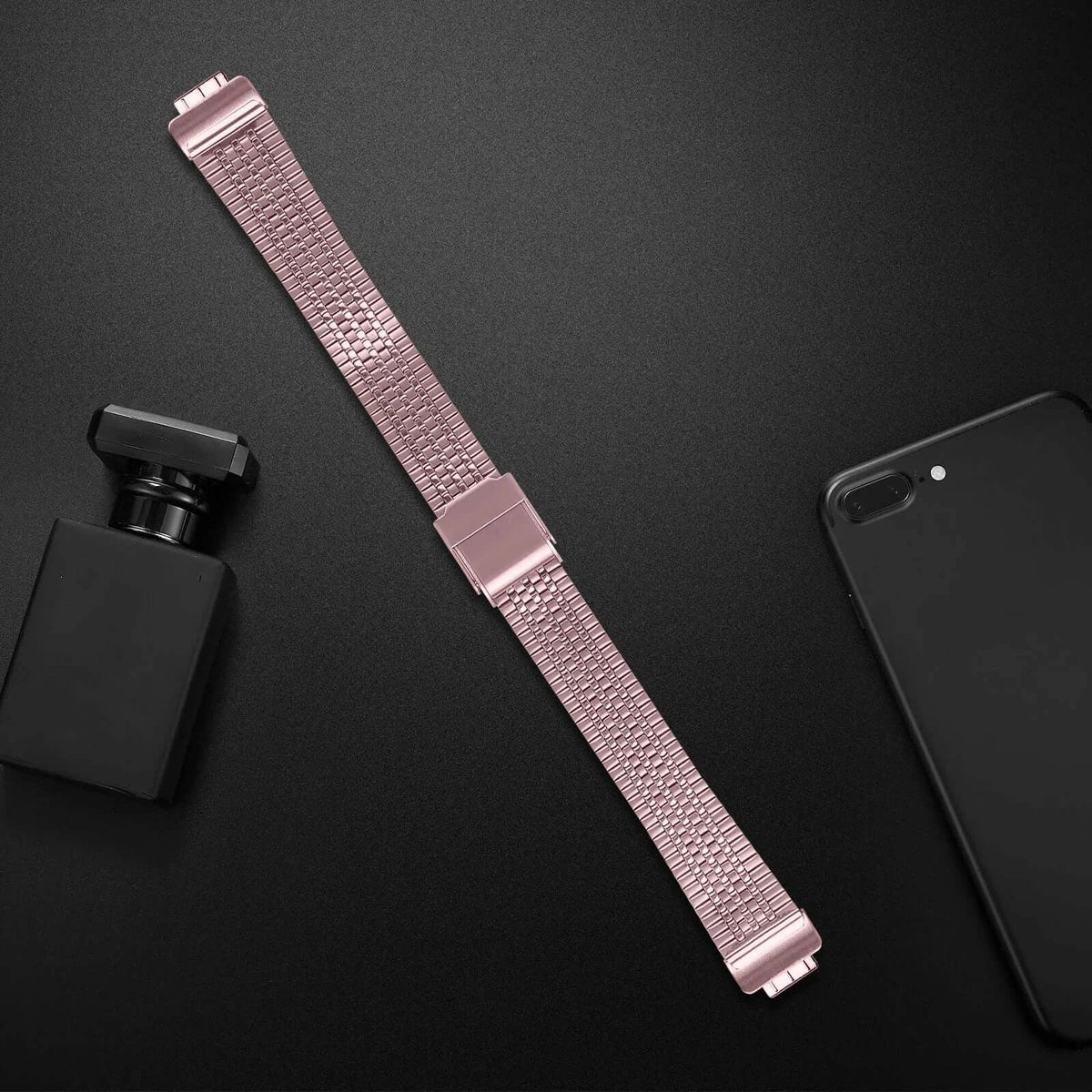 Fitbit Inspire 2, 1  Steel Band - Durable Metal Strap