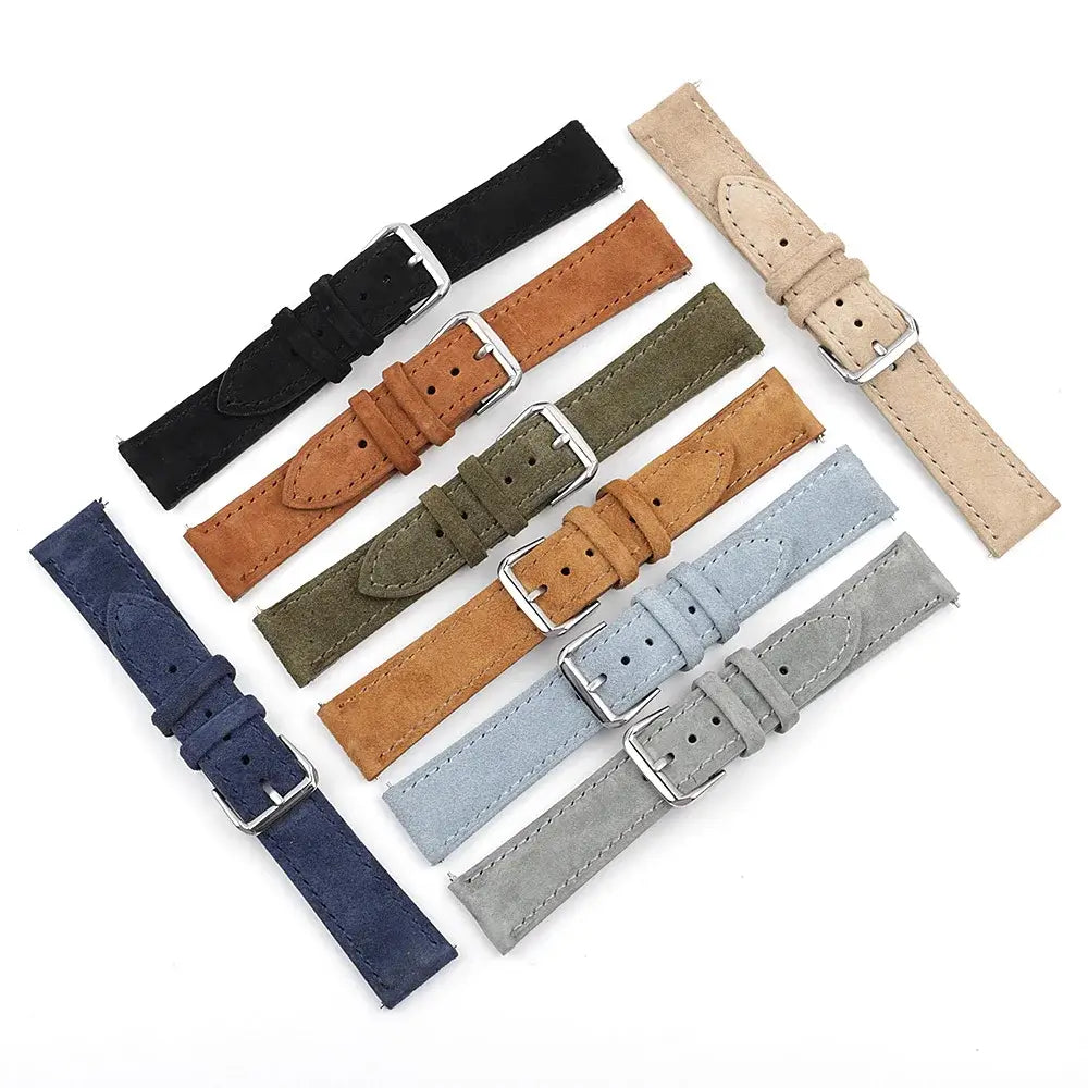 Suunto Soft Suede Leather Strap - Comfortable and Breathable