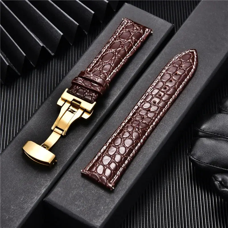 Huawei Leather Band - Crocodile Pattern - Premium Quality