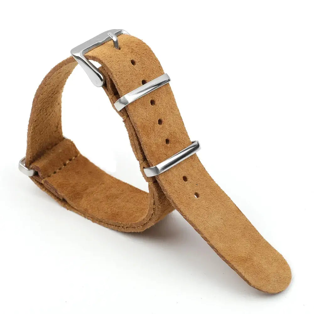 Suunto Suede Leather Strap - Durable, Comfortable, Rugged