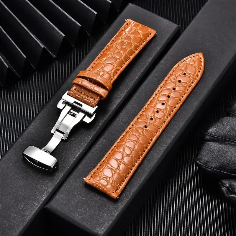 Suunto Genuine Leather Band - Crocodile Pattern Classic