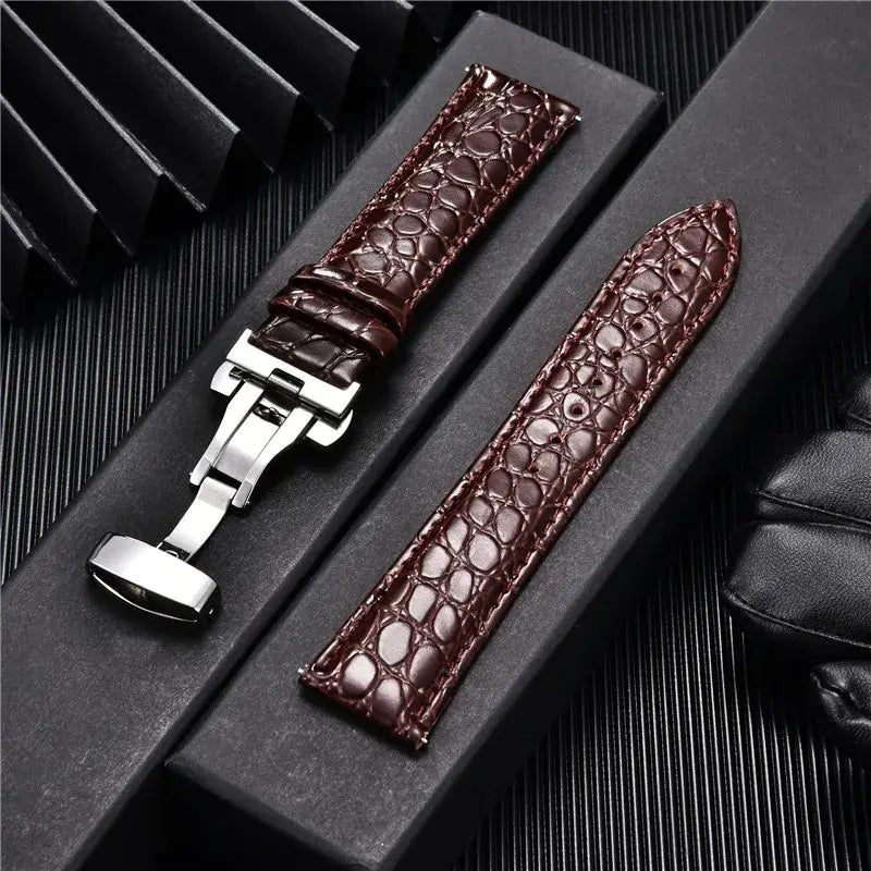 Suunto Genuine Leather Band - Crocodile Pattern Classic