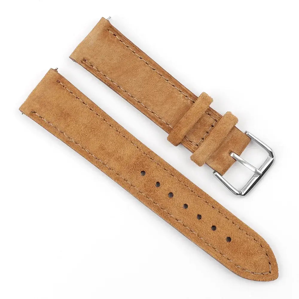 Ticwatch Suede Leather Strap - Soft, Stylish, Comfortable