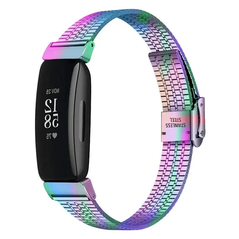Fitbit Inspire 2, 1  Steel Band - Durable Metal Strap