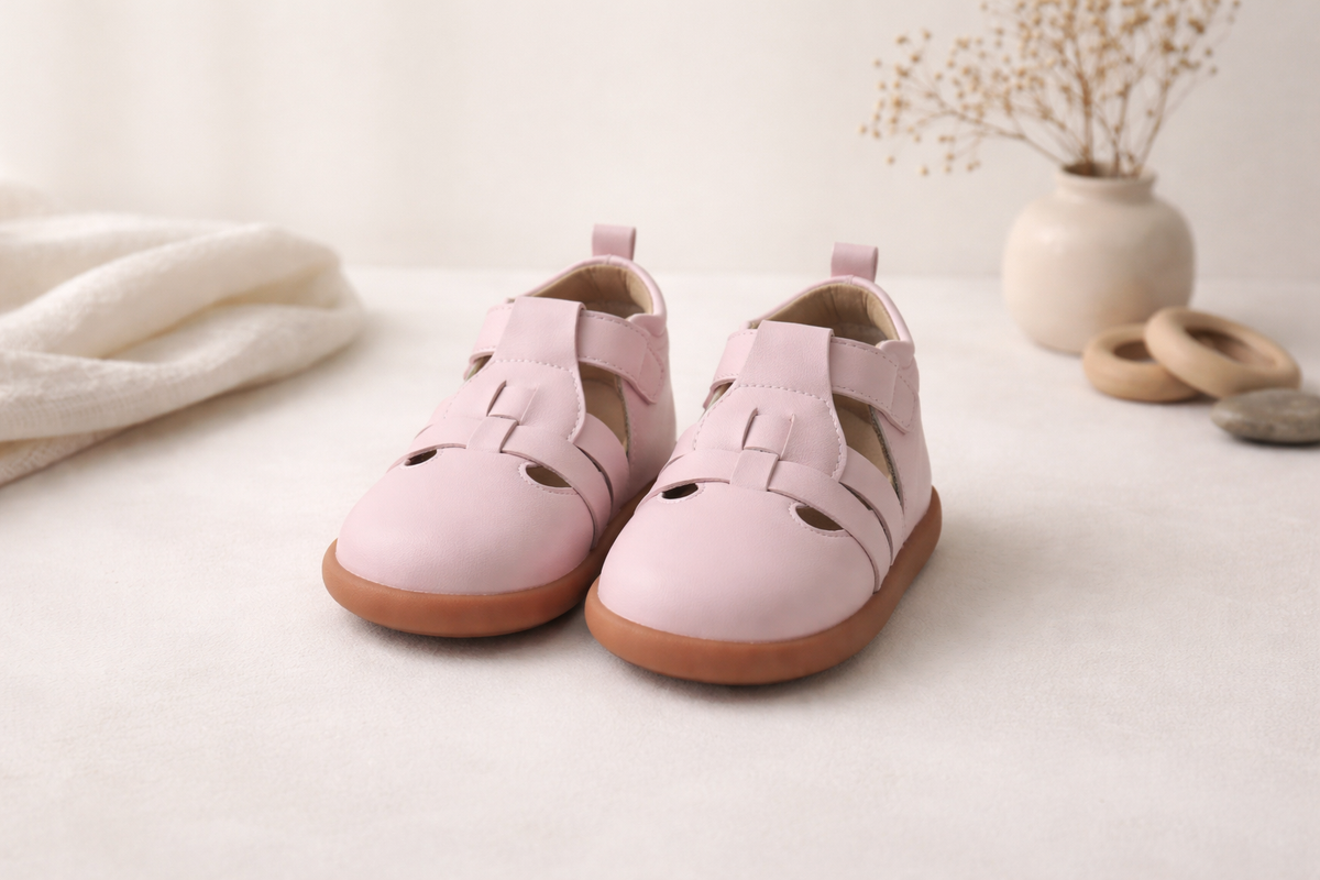 Sandalias descalzas Bloom Kids – Zapatos para niños pequeños con puntera ancha y suela flexible