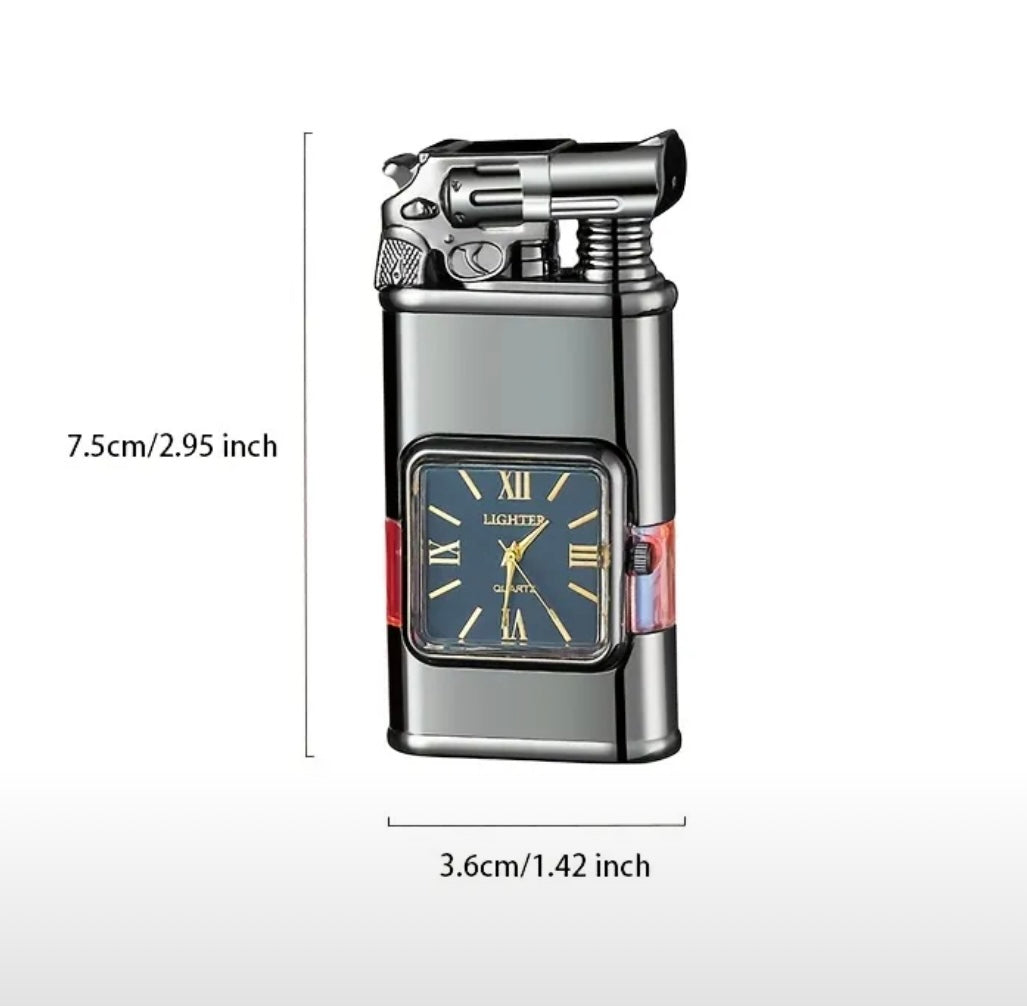Custom Dual Watch & Lighter