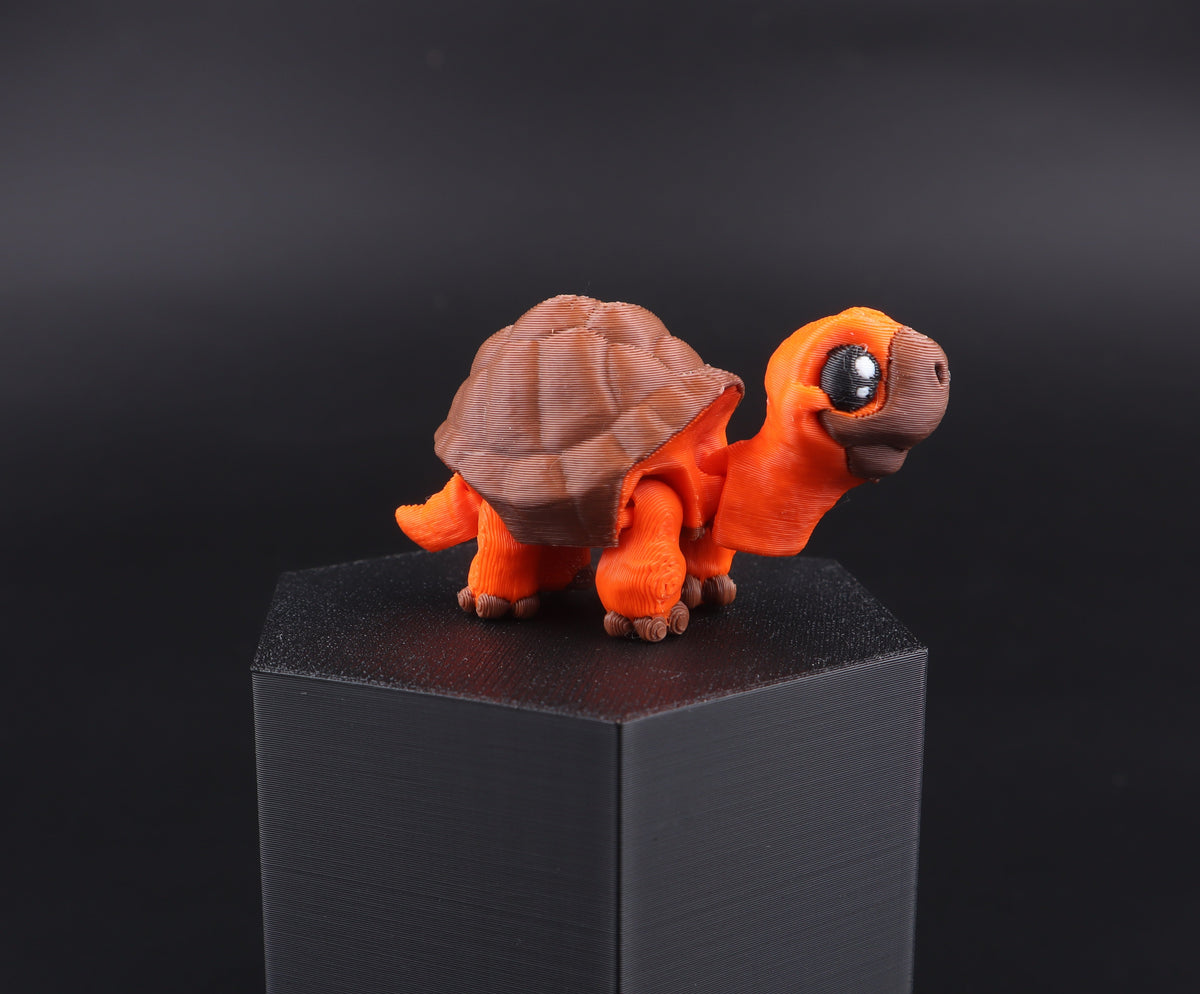 3D Printed Mini Reptile and Amphibian Fidget Toy Set – Articulated Classroom Reward Gift